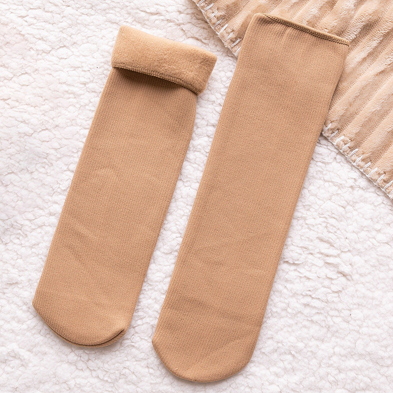 Candy Tube Socks Autumn And Winter Vertical Stripes Cashmere Snow Socks b3e91cc6 2891 4797 8323 a76c71e79e51