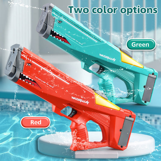 Automatic Electric Water Gun Toys Shark High Pressure Outdoor Summer Beach Toy Kids Water Fight Pool Party Water Toy b409a18f