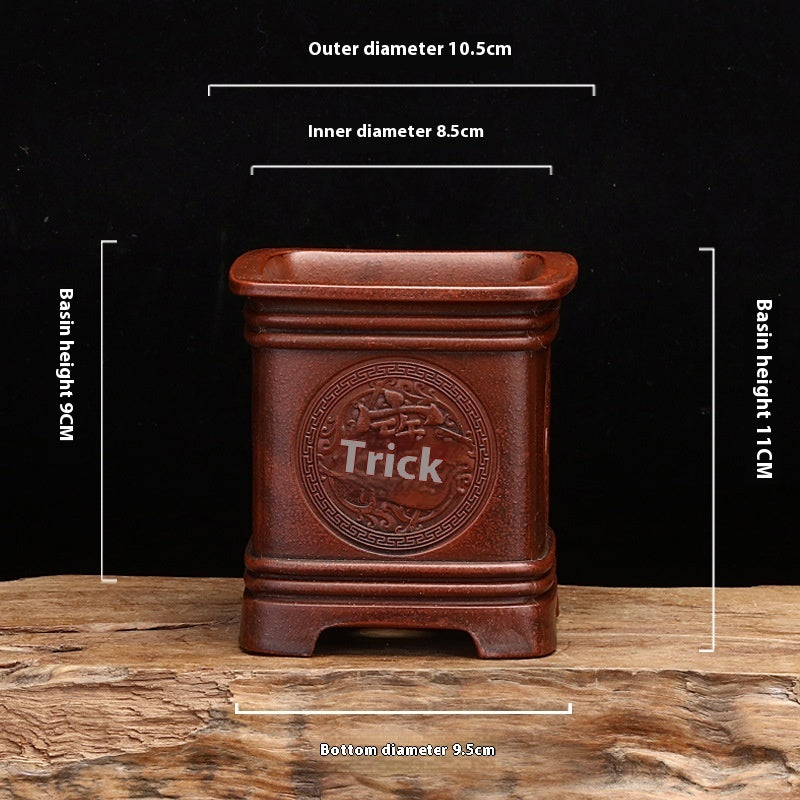 Purple Sand Flowerpot Classical Square Stick Bottle Desktop b43ae87d 74d7 433a a66a 18b7970e8801