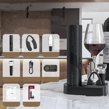 Electronic Bottle Opener Qier Plastic USB Rechargeable Wine Electric Electronic Bottle Opener b43b9301 6ff7 4224 9a64 da09d50