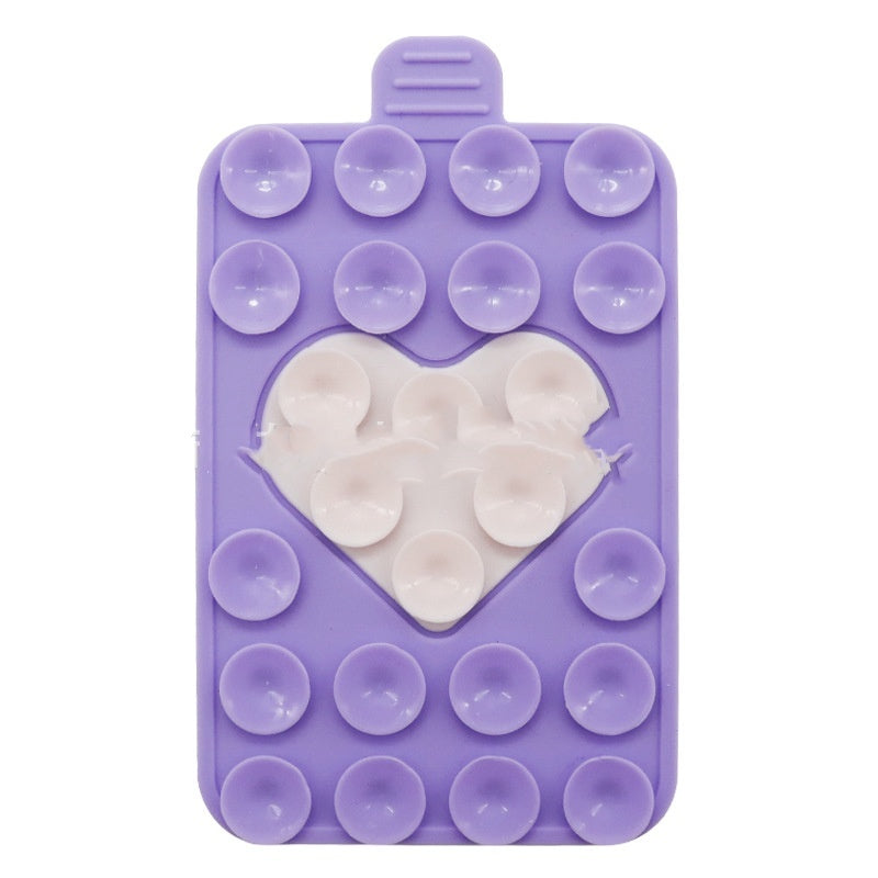 Double Sided Silicone Suction Cup Phone Case Holder - 图片 12
