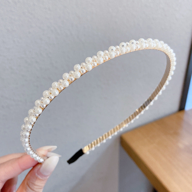 Sen Simple Pearl Thin Headband Hair Accessories Headband b463adb5 77ff 4618 a341 a89d7db7334f