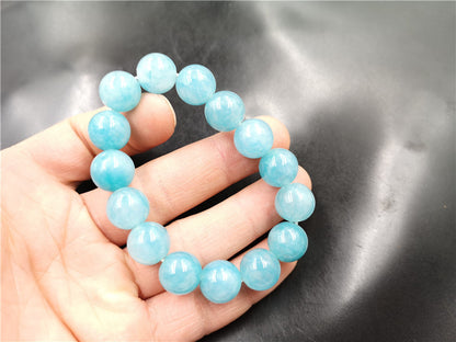 Colorful Floating Flowers Jade Ball Bracelet b495887f 6203 40bd a25c b7713e064f4a