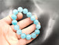 Colorful Floating Flowers Jade Ball Bracelet b495887f 6203 40bd a25c b7713e064f4a