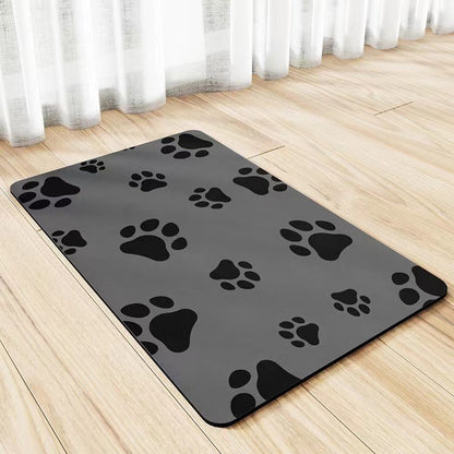 Pet Diatom Ooze Floor Mat Dogs And Cats Eating Mat Spill-proof Waterproof Quick-drying Placemat b4a6dd8e 136d 41f7 b92f b2a66
