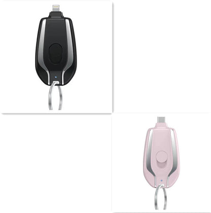 Keyring Charging Bank Wireless Portable 1500 Mah Emergency Power Supply Telescopic Small Mobile Power Supply - 图片 23