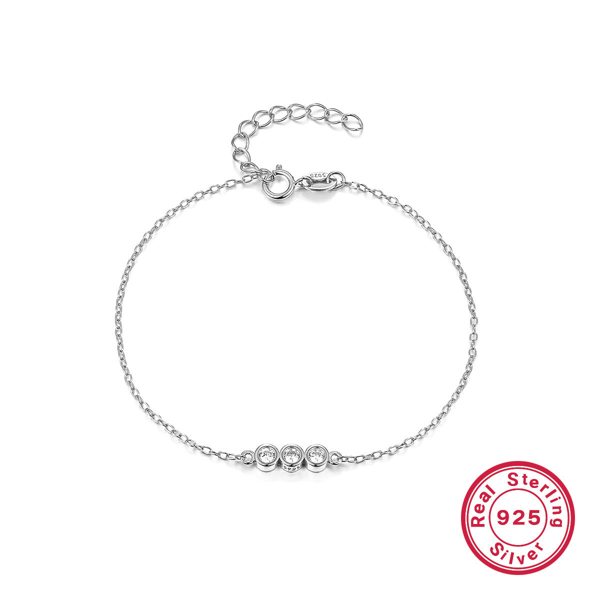 925 Silver Bracelet Women's European And American - HD Wireless Product #6