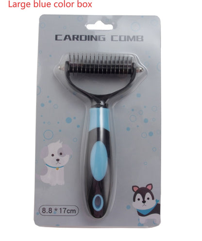 Pets Dematting Comb Pet Dog Cleaning Hair Removal Comb b4ba3cbe 43e1 4a1a b100 e55b8e76c05e