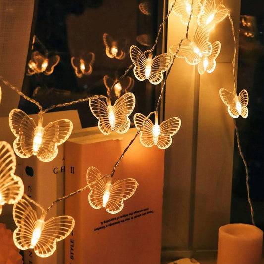 3 Meters 20 Lights Butterfly Christmas Decoration Light String - HD Wireless Product #1