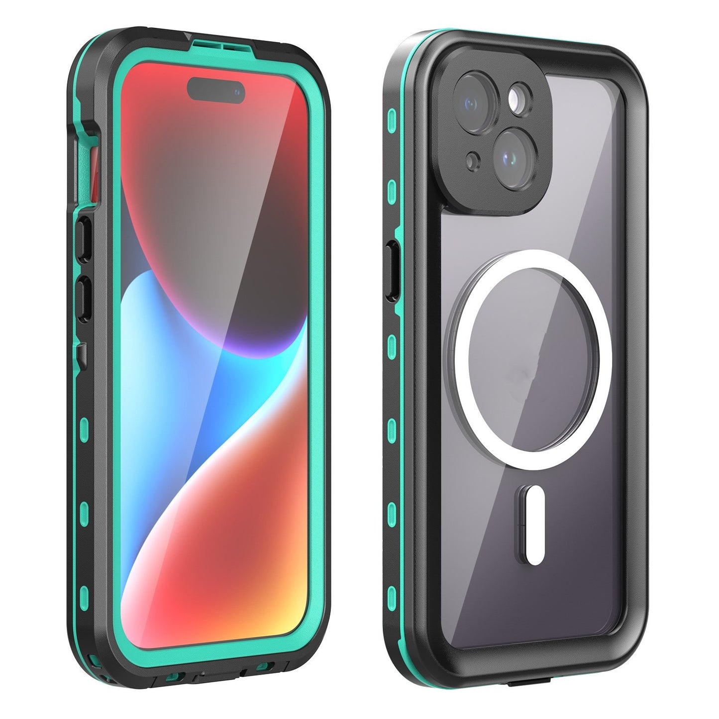 Waterproof Phone Case Wireless Charger Magnetic Transparent All-inclusive b4c35544 5b2e 4de4 8351 5ae4a34ab4b0