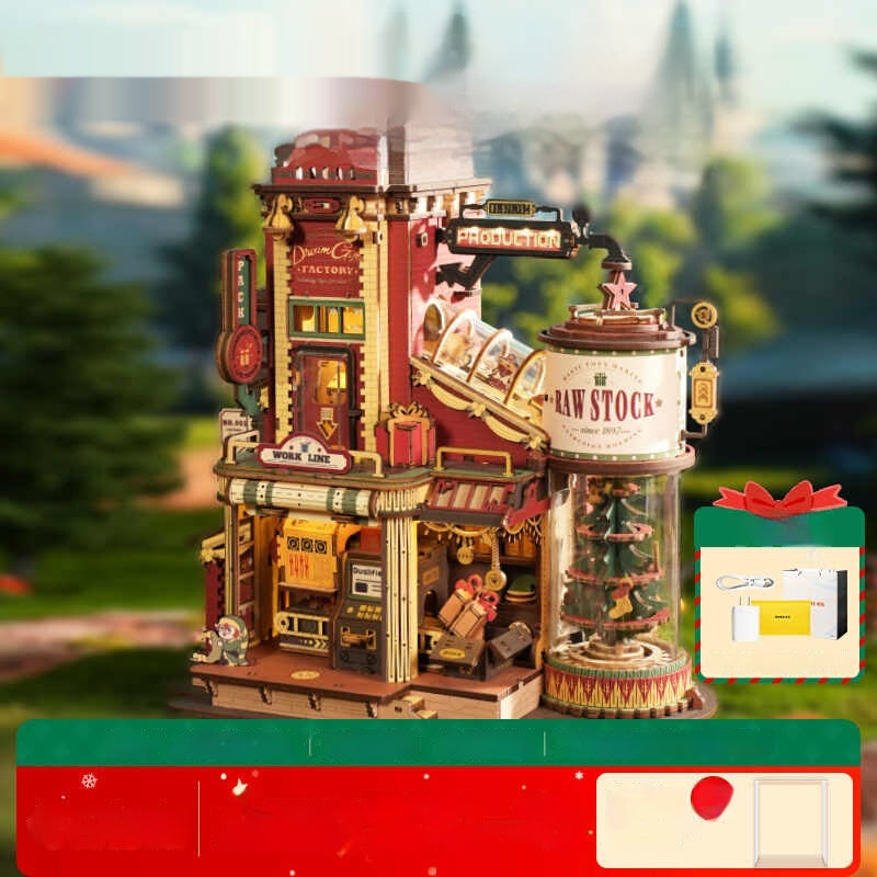 3D Puzzle Wooden Assembly Block Toy - HD Wireless Product #5