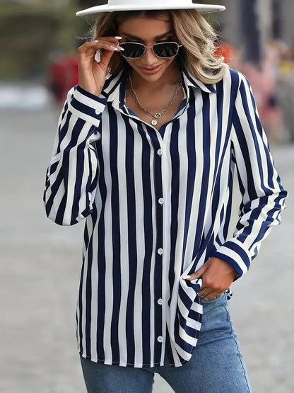 New Striped Colorful Women's Cardigan Top b4e25917 479e 4b4a 8f08 8db6509779af