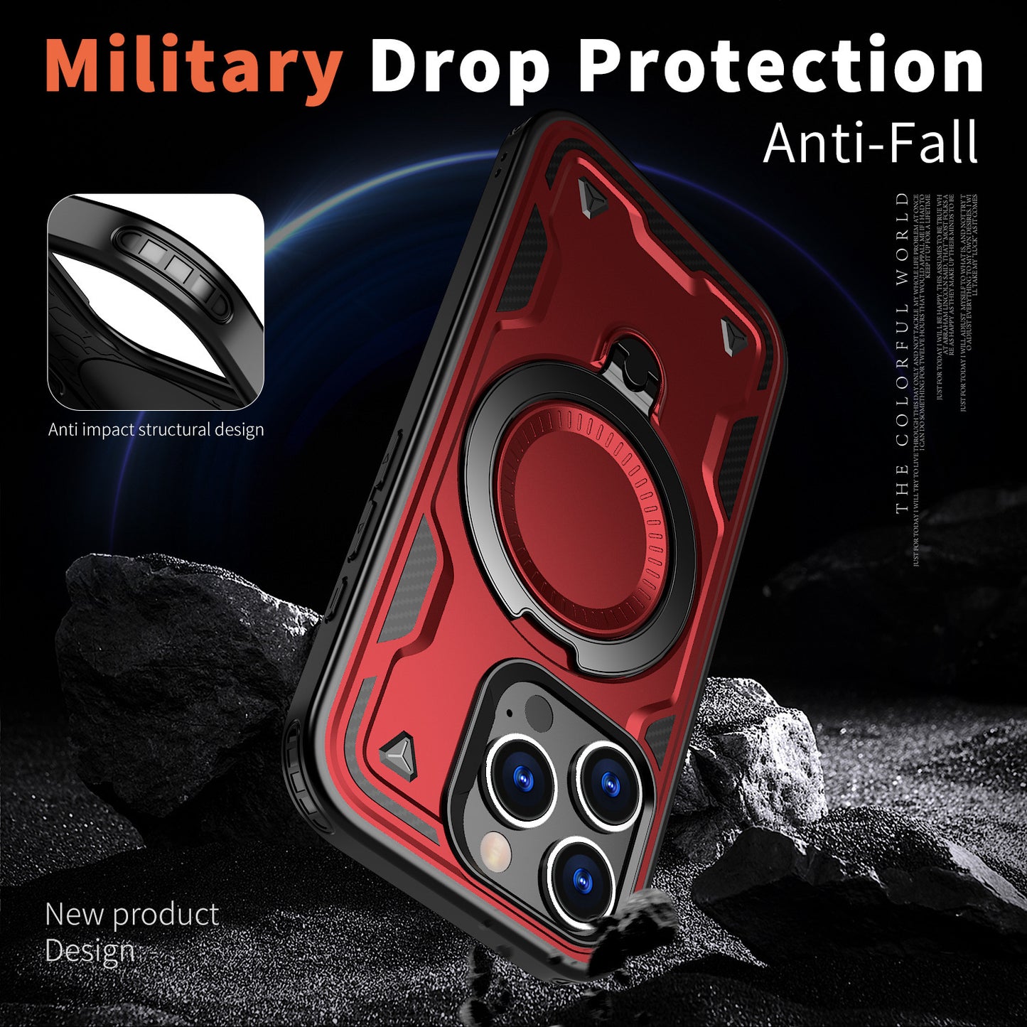 Simple Magnetic 360 Rotating Bracket Phone Case b4e8a50c 577e 43f7 9ac5 9a15b643343d