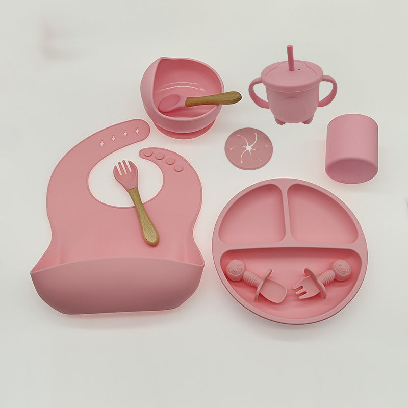 Baby Eat Learning Complementary Food Feeding Silicone Tableware b4fda237 f388 4894 9e34 5c1d736bd101