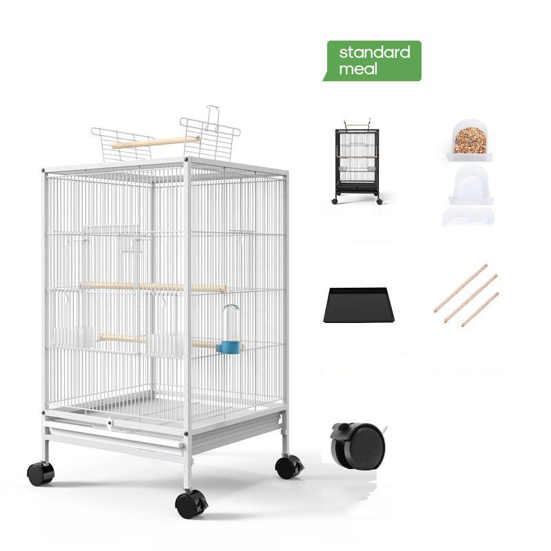 Parrot Xuanfeng Bird Cage With Feeder Toy Grass Nest Breeding Box b50412fe 2718 4d05 96d1 89471e1a569c