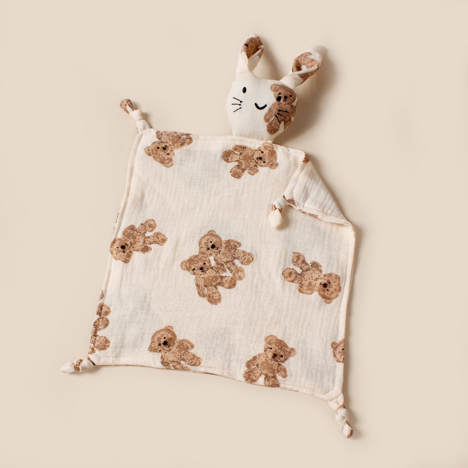 Double-layer Crepe Animal Print Baby Cotton Saliva Towel b50b075a 8045 4e7e bb7c a01f13c65092