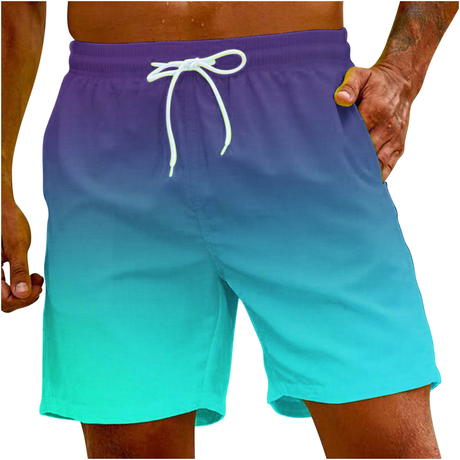 Loose Casual Men's Solid Color Beach Pants b52064a2 4501 4eca ba97 e6eaa96537c7