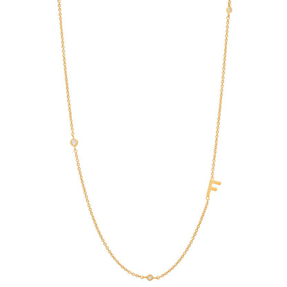 18K Gold Plated 26 Letter Stainless Steel Necklace - HD Wireless Product #7