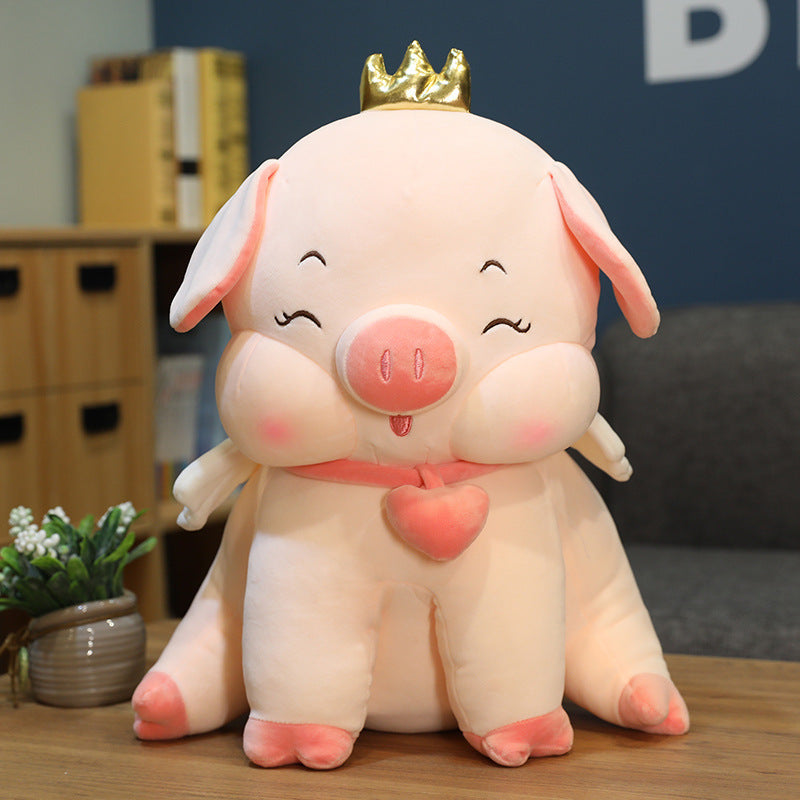 Angel Pig Plush Toy Doll b53ce716 a710 4551 b089 6ac9b0331c16