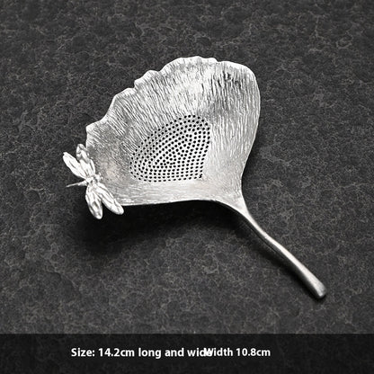 Creative Tea Strainer Tin Tea Funnel Pure Tin Tea Set b55e097b 6b56 4363 85de 3343cfbf5b60 trans