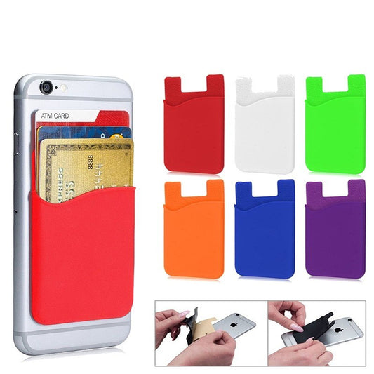 Silicone Mobile Phone Back Pasted Card Holder b55e754b 530f 4509 bb85 2a1f9fb491d5