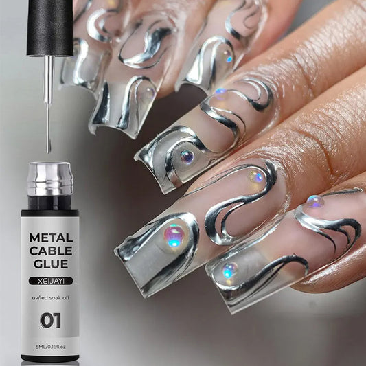 5ml Nail Metal Cable Adhesive Hoy Edge Painted - HD Wireless Product #1