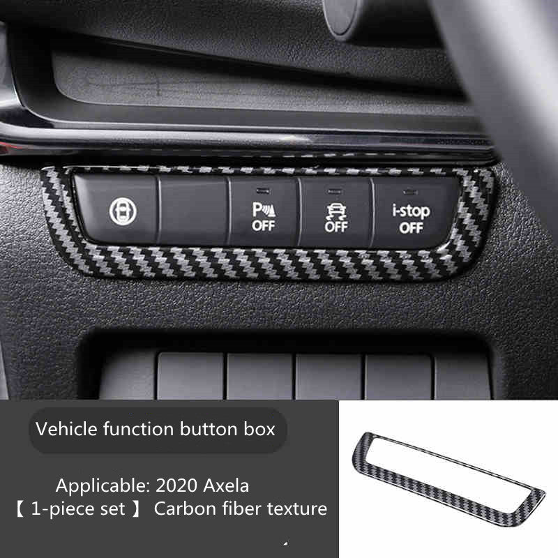 Mazda 3 Angkesaila modified interior carbon fiber decoration b5658418 fe6e 43e7 ac3e 50101f300ae9