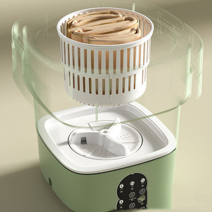 Mini Foldable Washing Machine Portable Mini Socks Underwear Panties Washing Machine Big Capacity 3 Models With Spinning Dry G