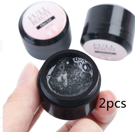 Creacked Repair Glue Nail Fiber Silk Extension Gel Fiberglass Poly UV Builder Gel Polish Manicure Art Prolonged Tool b574e8fd