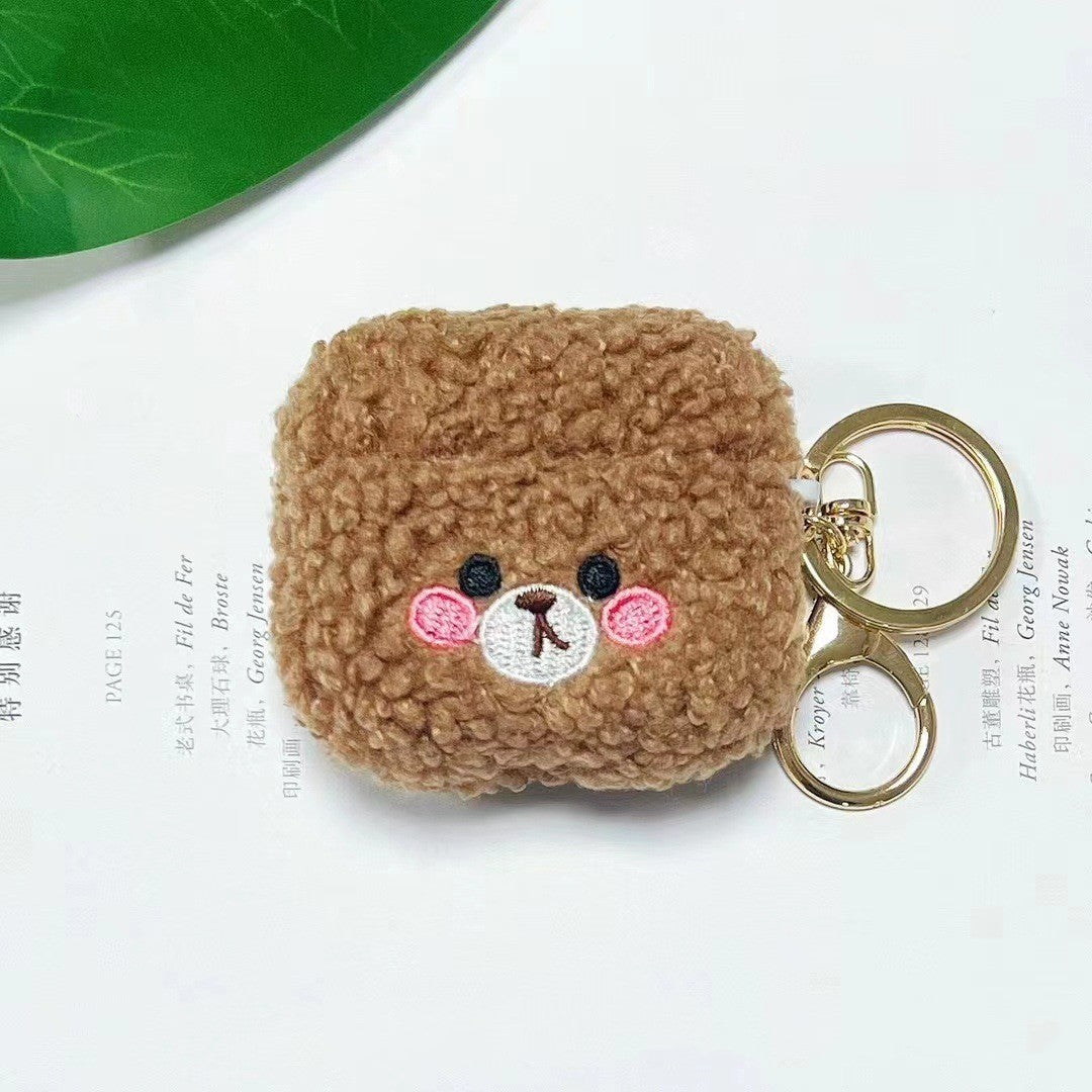 Cute Plush Earphone Cover Protection b57f74f9 d02e 486d bc0a a29262fa910e