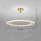 Simple Modern Circular Bedroom Study Chandelier b583971d 8990 44a3 a2c7 55e4abaed5b1