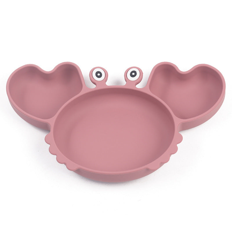 Silicone Split Cutlery Crab Plate For Infants b5ab466f cfa1 4451 a2fe c18c7cb3cbe5