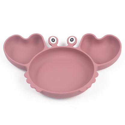 Silicone Split Cutlery Crab Plate For Infants b5ab466f cfa1 4451 a2fe c18c7cb3cbe5