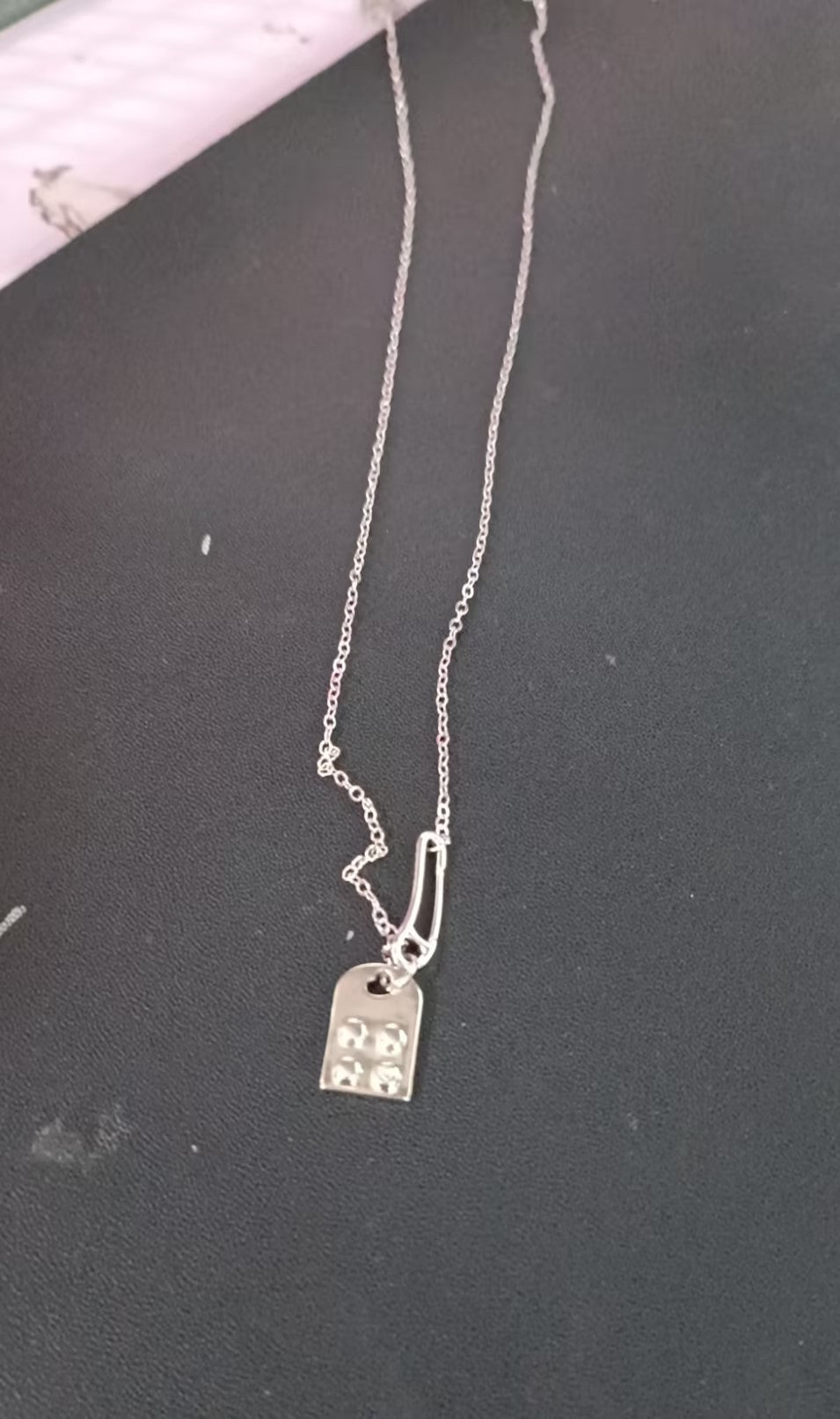 Puzzle Love Couple Trend Creative Clavicle Chain b5b04c8f a335 4bc9 8388 ff63592b8796