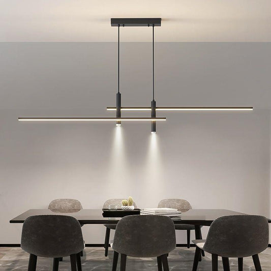 Nordic Restaurant Ceiling Lamp Minimalist Strip Dining-room Lamp b5b42c31 23f2 4d02 8079 6f3d19677352