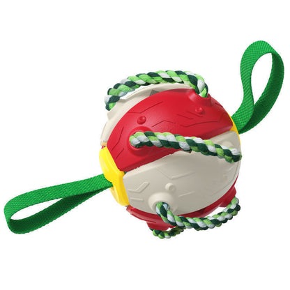 Interactive Dog Football Soccer Ball With Tabs Inflated Training Toy Outdoor Border Collie Balls Pet Products b5c5800e b543 4