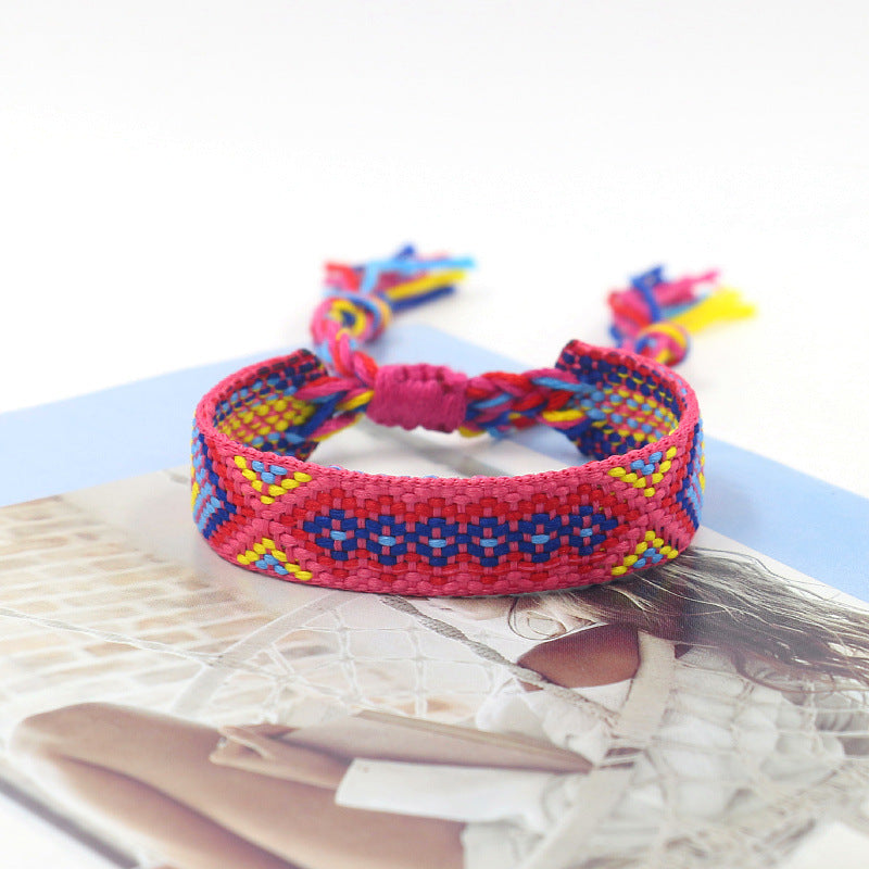 Bohemian Color Woven Bracelet Wristband For Fans b5ca9e07 5ea2 4f46 8f56 05c1d5e6b8d8