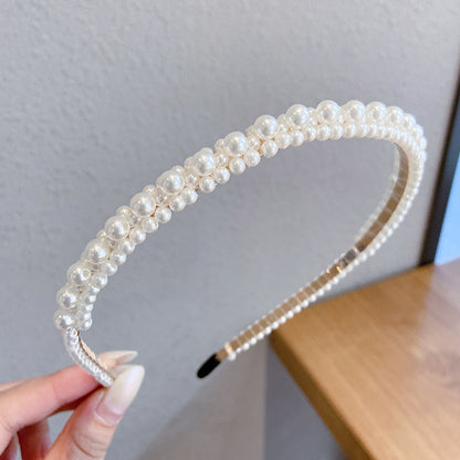 Sen Simple Pearl Thin Headband Hair Accessories Headband b5d80d11 95a8 4641 87a4 12c213d4f6de