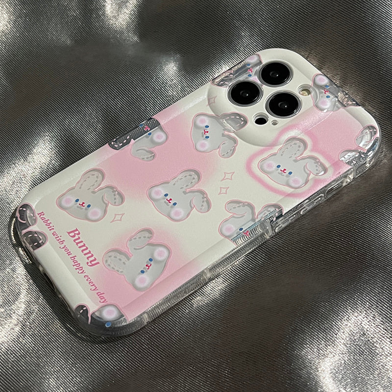 Cute Gradient Laser Rabbit Phone Case b5d99db6 fb28 497d a52c 93ff41e8bd97