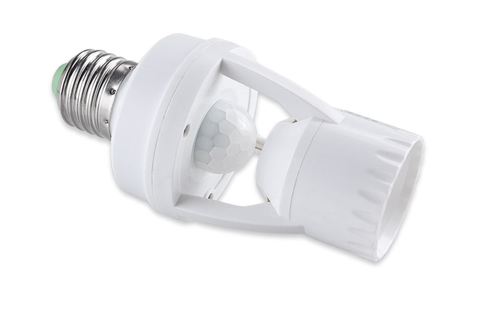 LED E27 With PIR Motion Sensor Lamp Holder Converter Automatic b5eaee67 2879 40f9 99c8 82fcc50b3082