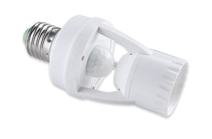 LED E27 With PIR Motion Sensor Lamp Holder Converter Automatic b5eaee67 2879 40f9 99c8 82fcc50b3082