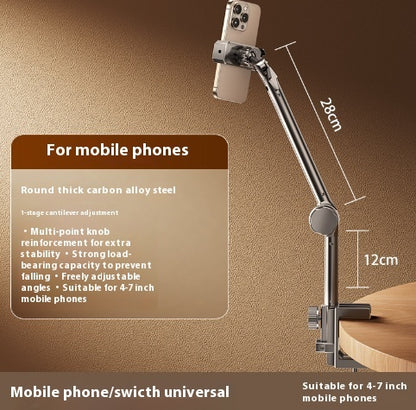 Bold Metal Universal Folding Vertical Racket Lazy Bracket - 图片 8
