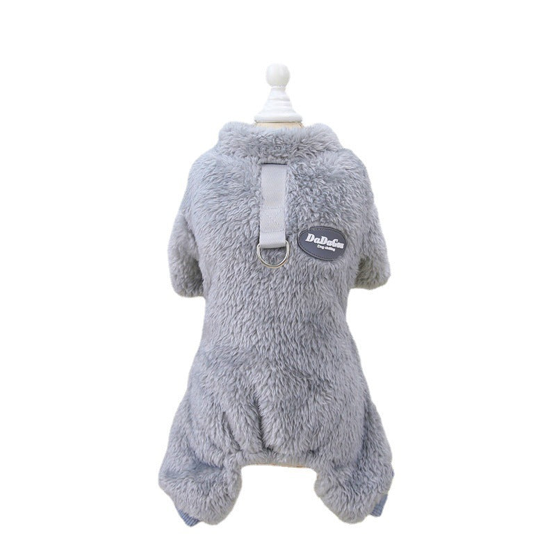 Pet Clothes Dog New Tricolor Pull Loop Four Leg Sweater Winter Keep Warm b5fb2ee3 f353 4f7f 99fb 4d2d8852248e