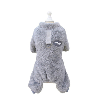 Pet Clothes Dog New Tricolor Pull Loop Four Leg Sweater Winter Keep Warm b5fb2ee3 f353 4f7f 99fb 4d2d8852248e