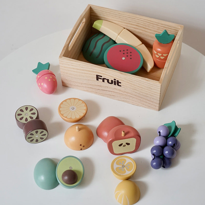 Wood Magnetic Vegetables Fruit Cut Meal Group b6142961 ac6e 4e03 8456 eb68cab8b5b7