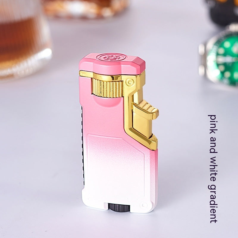 Three-color Flame Metal Inflatable Windproof Lighter b6624fde fe99 4b25 b8a0 ad10b4976f97 trans