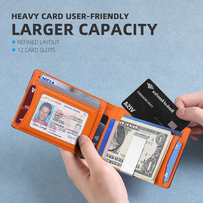 PU Leather Multiple Card Slots Anti-theft Wallet Card Holder b67ba87d dd26 4186 85e0 f990895cf076