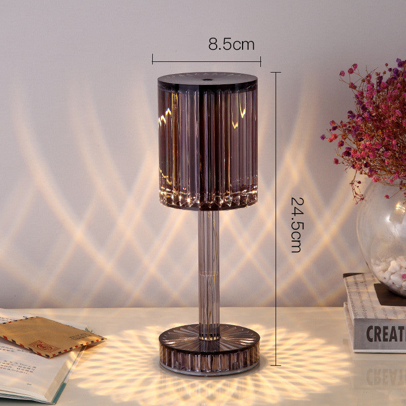 New Crystal Table Lamp Hotel Decoration Diamond Romantic Warm Led For Home Decor Romantic Gift Night Light b689241d 9893 455e
