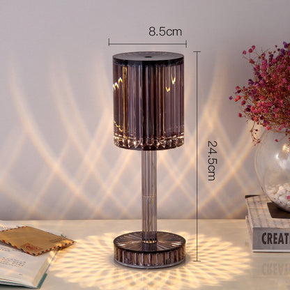 New Crystal Table Lamp Hotel Decoration Diamond Romantic Warm Led For Home Decor Romantic Gift Night Light b689241d 9893 455e