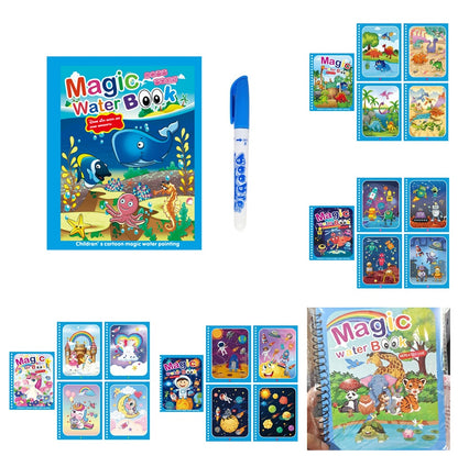Children's Creative Magic  Water Painting Book b68c37b0 fb30 4a8d bd56 b376c5cad678